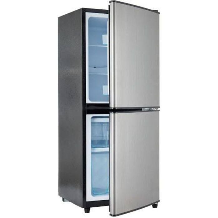 Haier frigorífico de doble zona de bajo consumo 106L frigorífico 60L congelador 4 estrellas 46L
