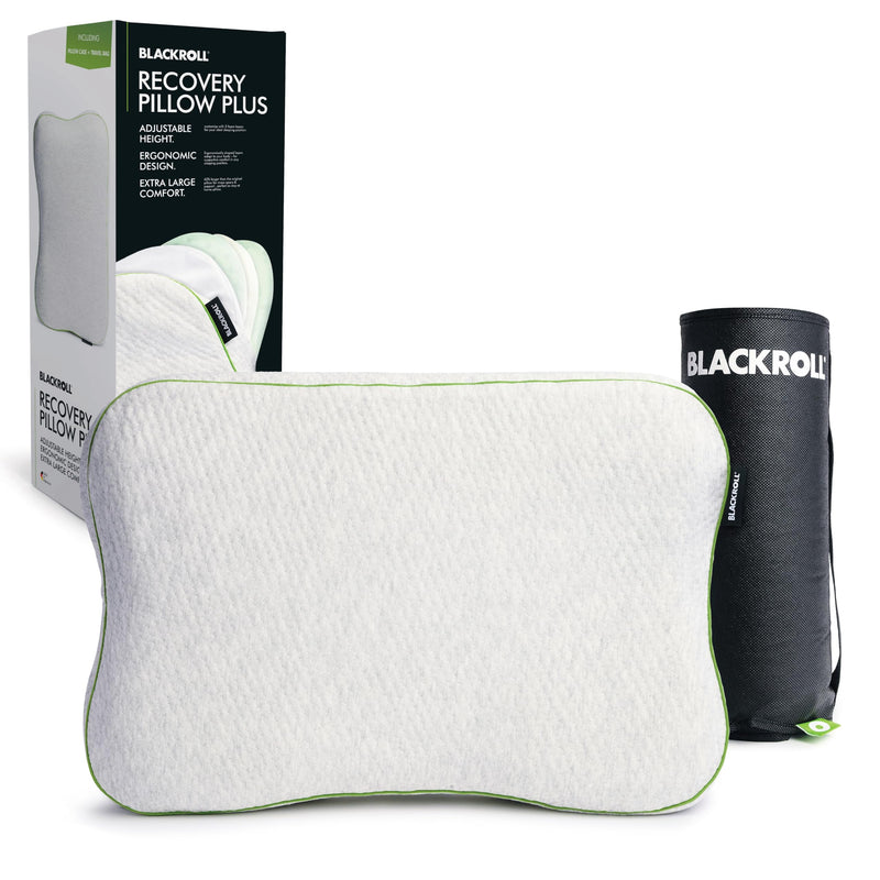 Almohada cervical ergonómica 60x40 cm, altura ajustable 6–13 cm, de espuma viscoelástica, para quienes duermen de lado, boca arriba y boca abajo, con funda lavable y bolsa de viaje