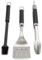 Weber Better Accesorios para barbacoa, Metal 6764 y 6670 Par de guantes de protección para barbacoa L/XL