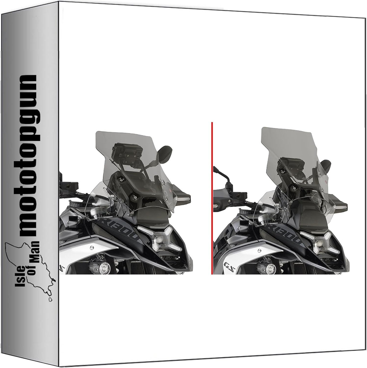 Givi Cúpula ahumada D5143S compatible con BMW R 1300 GS Adventure 2025 mototopgun
