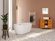 Bañera exenta - 178L - 149x75x58cm - Blanca - Acrílico - Doucezen