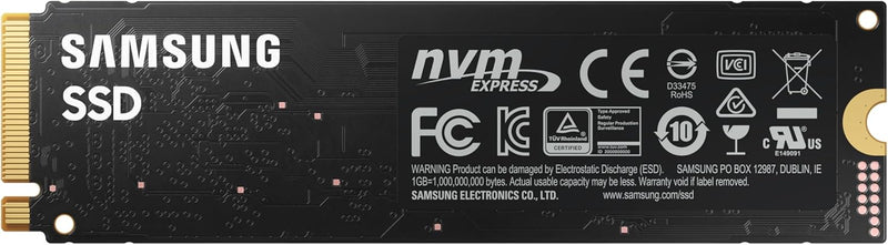980 MZ-V8V1T0BW | Disco SSD interno NVMe M.2, PCIe 3.0, 1 TB, control térmico inteligente