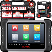 Escáner de diagnóstico automotriz Autel MaxiCOM MK808S, control bidireccional 2025, igual que MX808S MK808BTPro, funciona como MK900, prueba activa, más de 28 servicios, diagnóstico de todos los sistemas, codificación de inyectores, OS11