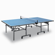 Mesa de ping pong JOOLA Outdoor Profi, superficie de compuesto de aluminio, resistente a la intemperie, plegable, incluye red