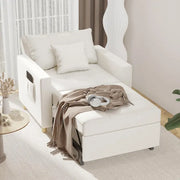 Sillón cama ajustable, convertible 3 en 1, varios colores, para 1 persona