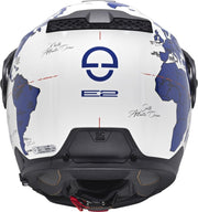 Casco SCHUBERTH E2 ECE DEKOR Atlas Blue 55 (S)