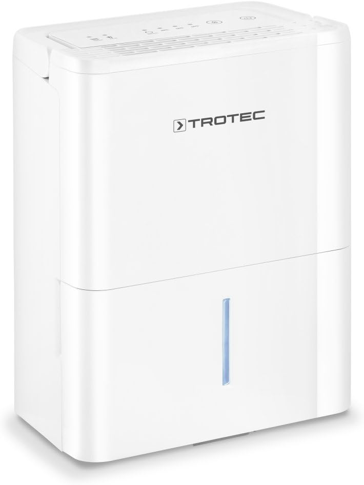 TROTEC Deshumidificador TTK 32 E Adecuado para superficies de hasta 15 m² o 37 m³ Capacidad de deshumidificación 14 L/día