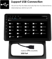 Autorradio Ossuret para Renault Clio 2 2000-2012, pantalla táctil Android 13 de 9 pulgadas, 2+32 GB, navegación GPS con Carplay, Android Auto, WiFi, Bluetooth, control al volante (Tipo B)