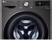 LG F4WV7080, Clase A, lavadora de carga frontal 8 kg, 1400 rpm, AI Direct Drive, Wi-Fi, limpieza profunda con vapor, gran capacidad, TRIPLE A, puerta exterior de cristal templado, 62 x 60 x 85 cm, blanco
