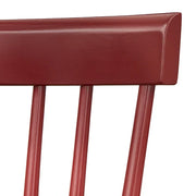 Sillas de comedor de madera maciza con respaldo de barrotes Simple Living Venice (juego de 2)