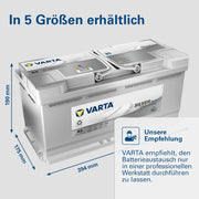 Batería Varta 105 Ah 950 A EN 12V AGM