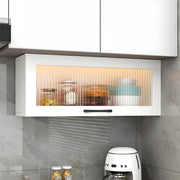 Alacenas de pared para cocina, de madera blanca