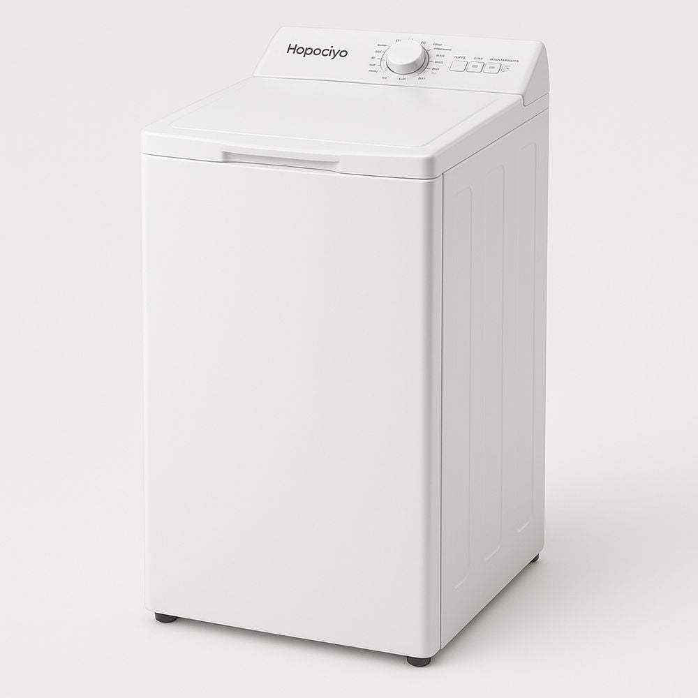 Lavadora de carga superior blanca de 6 kg