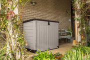 Cochera horizontal para cubos de basura KETER SIO Pro - 1200 litros - Beige
