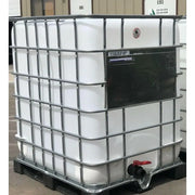 Contenedor IBC de 330 galones de grado alimenticio | Agua potable, recipiente para recolección de agua de lluvia