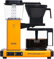Moccamaster KBG Select, cafetera, cafetera retro, café de filtro, color blanco hueso, 1,25 L