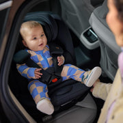 Bebeconfort RevolveFix Plus 360 i-Size, Silla de coche giratoria 360, 0-12 años, 40-150 cm, Silla de coche ISOFIX, Pata de apoyo, Rotación 360, 6 posiciones de reclinado, 12 posiciones de reposacabezas, Full Black