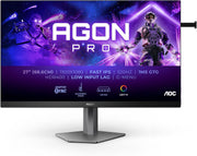 Monitor gaming AOC Agon Pro AG276FK FHD de 27", 520 Hz, 1 ms GtG, Adaptive Sync., compatible con G-Sync, HDR400 (2 x HDMI, 1 x DisplayPort 1.4, concentrador USB) Negro/Gris