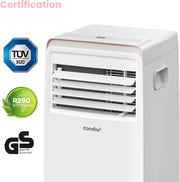 Aire acondicionado portátil Comfee MPD1-12CRN7, 12000 BTU 3,5kW, refrigeración, ventilación y deshumidificación, tamaño de habitación hasta 117m³ (43㎡), aire acondicionado móvil con tubo de escape
