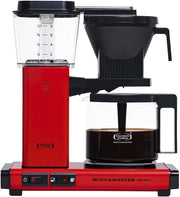 Moccamaster KBG Select, cafetera, cafetera retro, café de filtro, color blanco hueso, 1,25 L