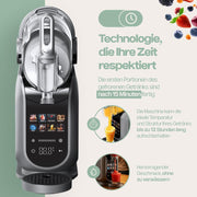 Heladera 4Swiss de autocongelación con compresor para helados, batidos, granizados y yogur - SM026