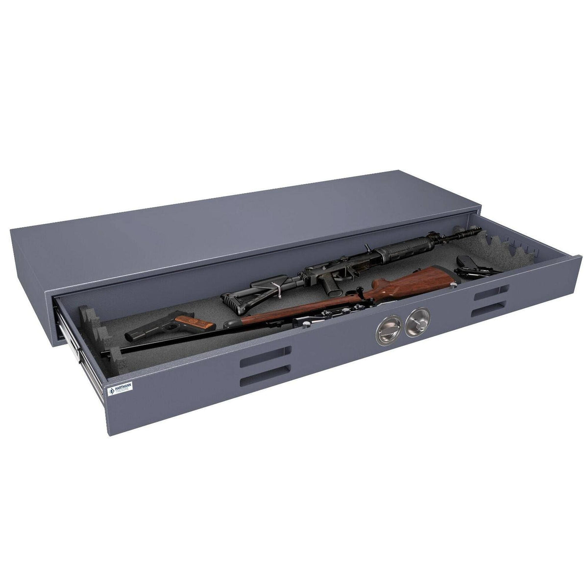 Cajón para armas T-GUN 76 litros / cerradura con llave
