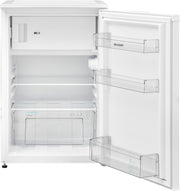 Frigorífico independiente SHARP SJ-UD121T2W-EU con congelador (clase de eficiencia energética D, 121 L, 40 dB), (cajón para verduras), blanco, al. 83,8 x an. 54 cm