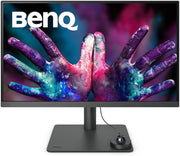Monitor BenQ PD2705U de 27 pulgadas 4K para diseñadores, IPS, tecnología AQCOLOR, 99% sRGB, 99% Rec. 709, calibrado de fábrica, uniformidad, Delta E ≤ 3, USB-C de 65W, HDMI, DP, KVM, compatible con MacBook