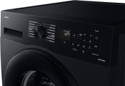 Lavadora Samsung, 9 kg, 1400 rpm, clase energética A, programa de microplásticos, Ecobubble, 14 programas, WiFi SmartControl, negro, WW90CGC04AABEG