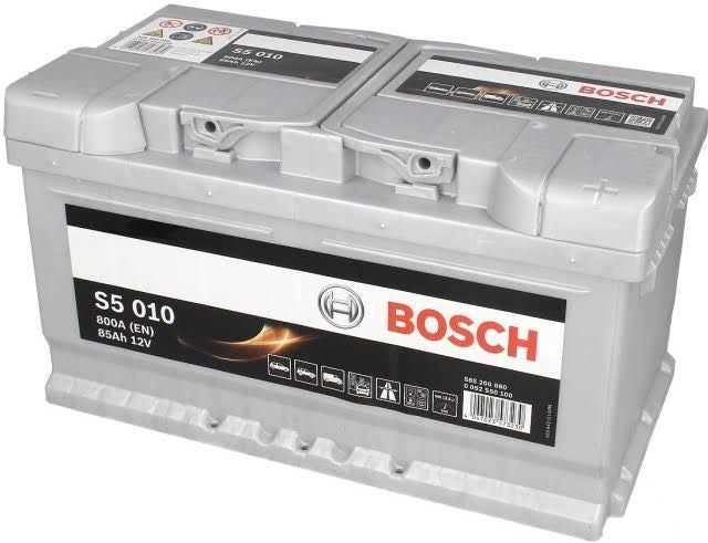 Batería BOSCH S5010 12V 85Ah 800A 0 092 S50 100