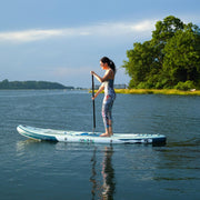 FunWater 320CM y 350CM Tabla de Paddle Surf con accesorios completos, tabla SUP con remo ajustable, bomba, mochila de viaje, correa y bolsa impermeable