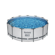 Piscina elevada redonda Bestway Steel Pro MAX con bomba y cobertor