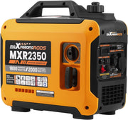 maXpeedingrods Generador Eléctrico Inverter Silencioso de Gasolina de 2000W y 4 Tiempos con Tomas USB y 230V, Pantalla Digital, Compacto y Ligero para Caravanas, Camping y Vehículos Recreativos