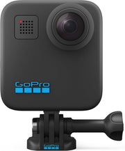 GoPro Max — Cámara de acción 360 + tradicional, resistente al agua, con pantalla táctil, video esférico 5.6K30, fotos 360 de 16.6 MP, transmisión en vivo 1080p y estabilización