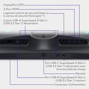 Alienware AW2725QF Monitor Gaming de 27" 4K UHD (3840x2160), 360Hz, Fast IPS, 0.5ms, compatible con NVIDIA G-Sync, 95% DCI-P3, HDR600, Dolby Vision, USB-C, DisplayPort, 2X HDMI, 4X USB, garantía de 3 años