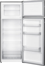 Bauknecht K55T0 413S Frigorífico-congelador independiente / congelador superior / capacidad neta total: 206 l / 169 l refrigeración / 37 l congelación / doble puerta / clase de eficiencia energética D / plateado