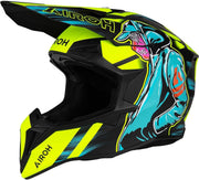 Casco de motocross AIROH Wraaap multicolor WRC31