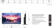 Televisor Smart TV Philips 40PFS6000 HD LED - Pantalla de 40 pulgadas con Pixel Plus, plataforma Titan OS y sonido Dolby Digital - Compatible con Alexa y el Asistente de Google