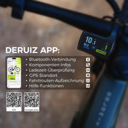 DERUIZ Dolomit E-Bike 29 pulgadas, bicicleta eléctrica para hombre y mujer con freno de disco hidráulico, motor central de 250 W y 110 Nm, batería de 48 V y 720 Wh, autonomía de hasta 180 km, bicicleta de montaña eléctrica todoterreno, 11 velocidades