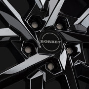 Llantas Borbet N 65746112557,1BG 6,5 x 17 ET46 5 x 112 Negro brillante