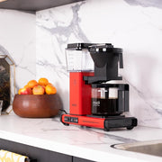 Moccamaster KBG Select, cafetera, cafetera retro, café de filtro, color blanco hueso, 1,25 L