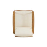 Set de conversación para exteriores de 4 plazas de madera de acacia Willowbrook de Christopher Knight Home