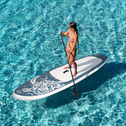 FEATH-R-LITE Tabla de paddle surf inflable para adultos SUP con dos configuraciones de accesorios diferentes