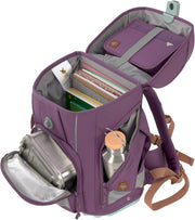 LÄSSIG Set de mochila escolar de 7 piezas para niños/School Set Boxy Unique Negro