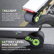 Kit de conversión para bicicleta eléctrica + adaptador de tija de sillín, 6 velocidades, máx. 25 km/h, ligero (2 kg) y fácil de transportar + control por aplicación, ideal para bicicletas de montaña y carretera