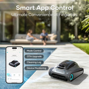 AIPER Scuba S1 (Versión 2025) Robot Limpiafondos para Paredes y Línea de Flotación, Aspiradora de Piscina con 180 Minutos de Autonomía, Filtración Ultrafina, Navegación Inteligente y Control por App