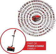 Quitanieves inalámbrico Einhell GE-ST 36/40 Li E-Solo Power X-Change (iones de litio, 36 V, ancho de trabajo 40 cm, altura máx. de nieve 20 cm, se suministra sin baterías ni cargadores)