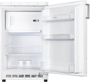 Frigorífico integrable bajo encimera Amica, panelable para nicho de 81,5 cm, control electrónico, compresor inverter, iluminación LED, alarma de puerta abierta, 82 litros