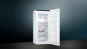Congelador Siemens GS54NAWCV iQ500, 176 x 70 cm, 327 L, noFrost nunca más volver a descongelar, bigBox espacio para alimentos congelados grandes, varioZone estantes y cajones de cristal flexibles, Blanco