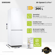 Frigorífico combinado 60cm 344l NoFrost, Blanco - RB33B610EWW
